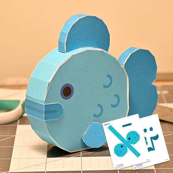 Papercraft fish